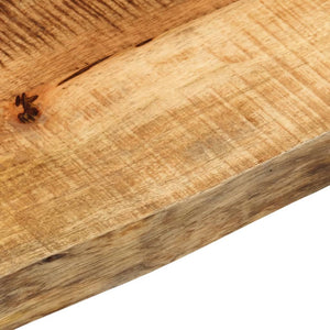 Επιφάνεια Τραπεζιού 160x30x3,8 εκ. Live Edge Μασίφ Ξύλο Μάνγκο - Pakobazaar