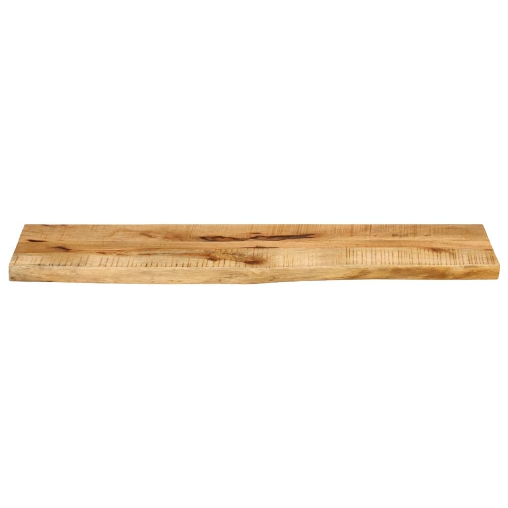 Επιφάνεια Τραπεζιού 100x40x3,8 εκ. Live Edge Μασίφ Ξύλο Μάνγκο