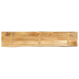 Επιφάνεια Τραπεζιού 180x40x3,8 εκ. Live Edge Μασίφ Ξύλο Μάνγκο - Pakobazaar