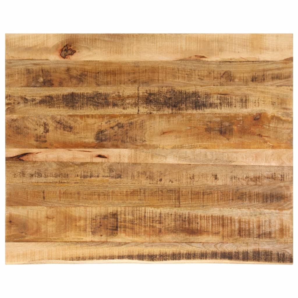 Επιφάνεια Τραπεζιού 110x80x3,8 εκ. Live Edge Μασίφ Ξύλο Μάνγκο