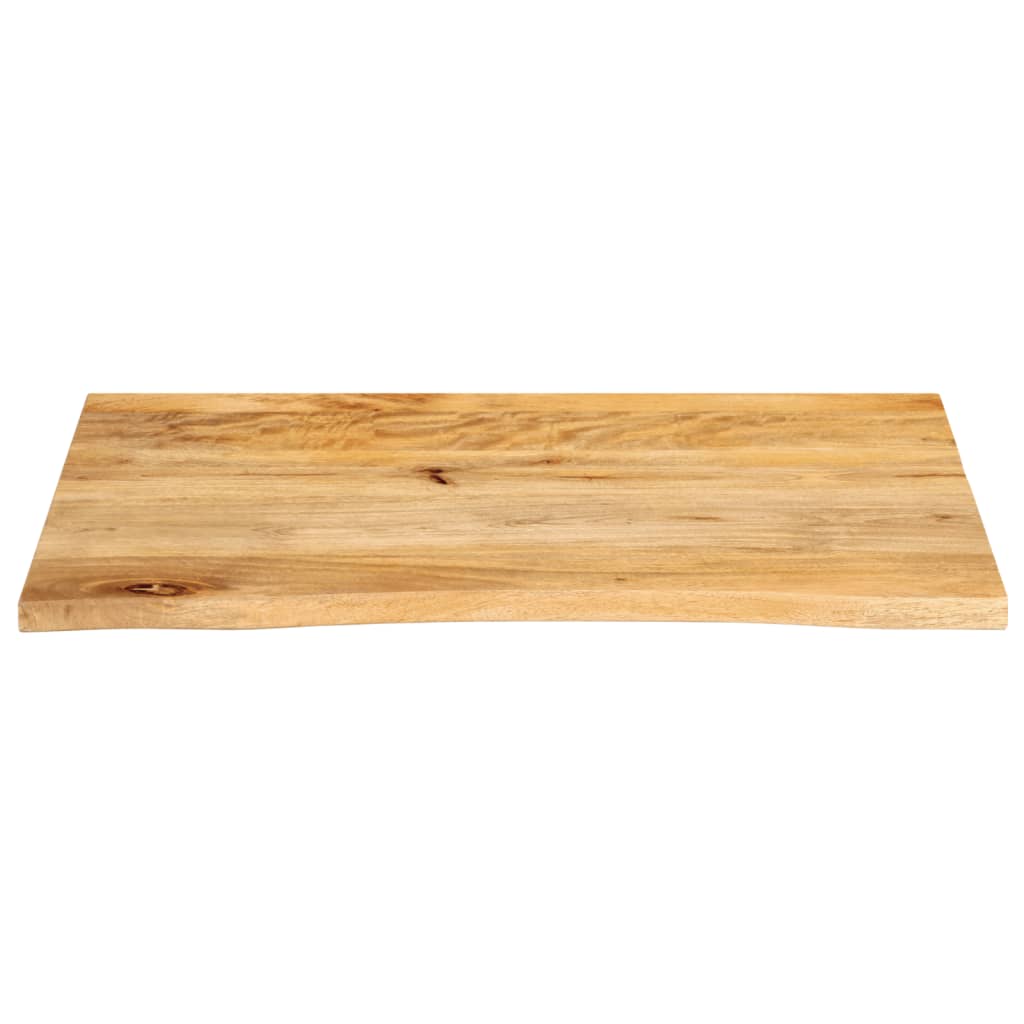 Επιφάνεια Τραπεζιού 70x60x2,5 εκ. Live Edge Μασίφ Ξύλο Μάνγκο