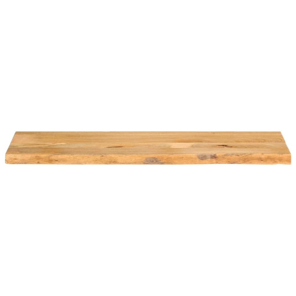 Επιφάνεια Τραπεζιού 110x20x3,8 εκ. Live Edge Μασίφ Ξύλο Μάνγκο