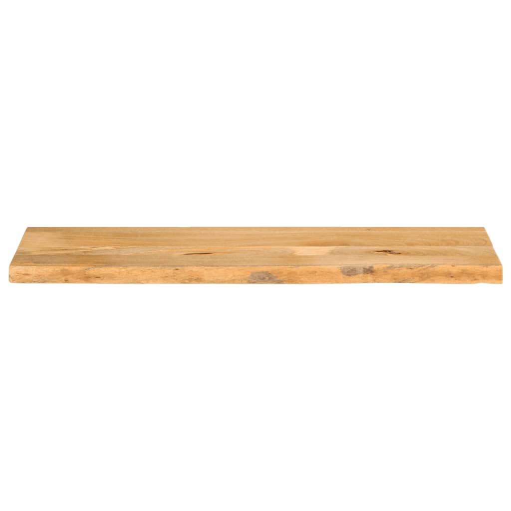 Επιφάνεια Τραπεζιού 100x30x3,8 εκ. Live Edge Μασίφ Ξύλο Μάνγκο