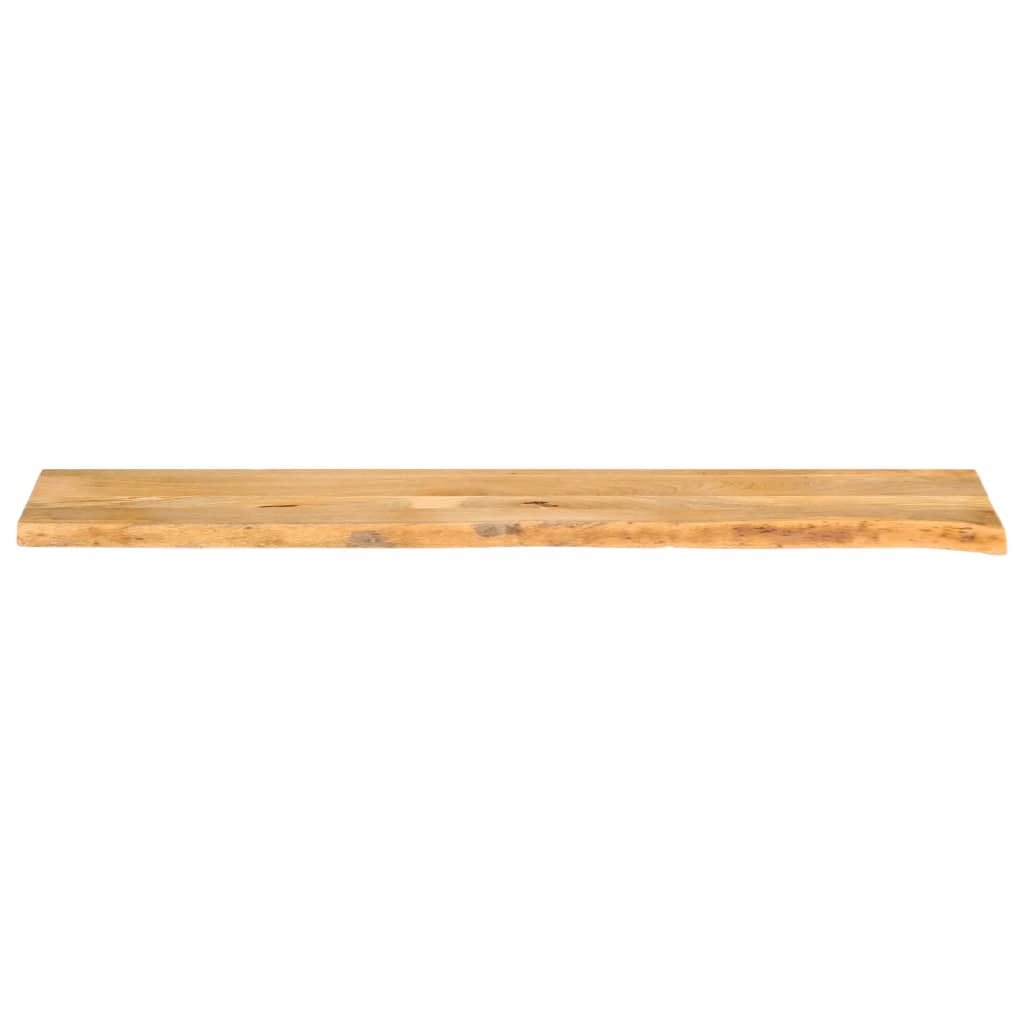 Επιφάνεια Τραπεζιού 140x30x3,8 εκ. Live Edge Μασίφ Ξύλο Μάνγκο - Pakobazaar