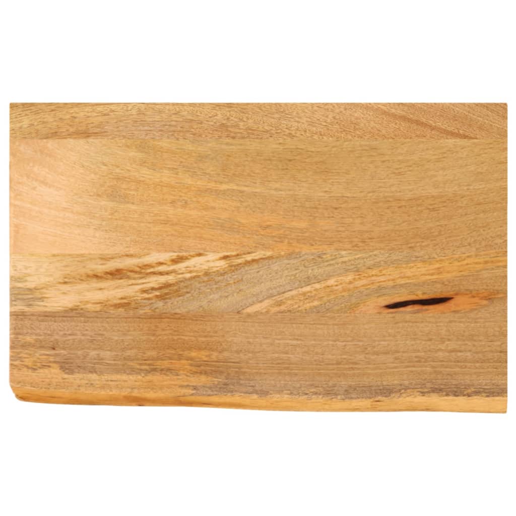 Επιφάνεια Τραπεζιού 60x40x3,8 εκ. Live Edge Μασίφ Ξύλο Μάνγκο - Pakobazaar