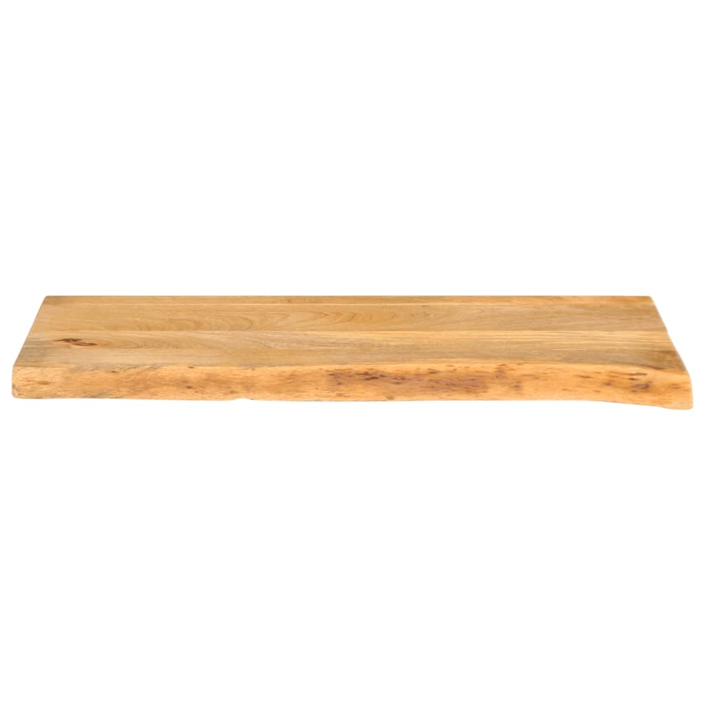Επιφάνεια Τραπεζιού 70x40x3,8 εκ. Live Edge Μασίφ Ξύλο Μάνγκο - Pakobazaar