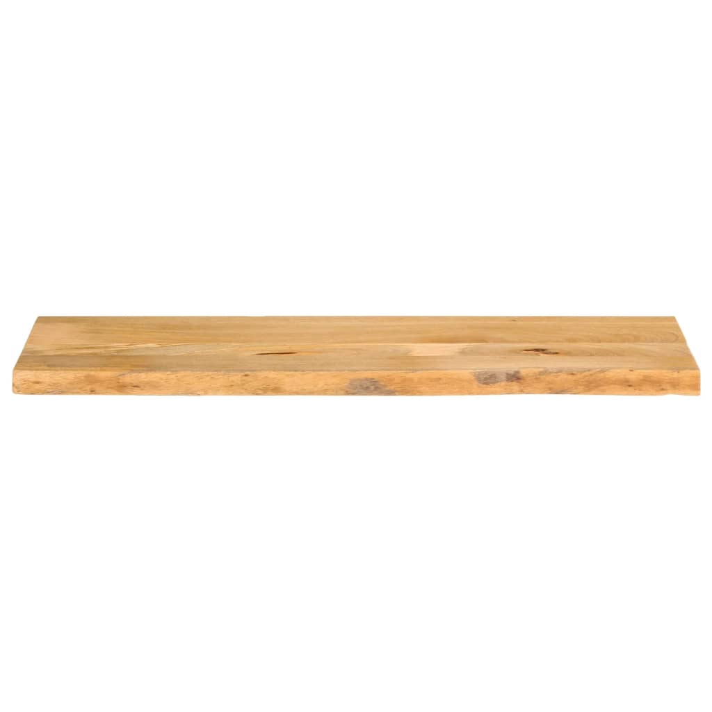 Επιφάνεια Τραπεζιού 120x40x3,8 εκ. Live Edge Μασίφ Ξύλο Μάνγκο - Pakobazaar