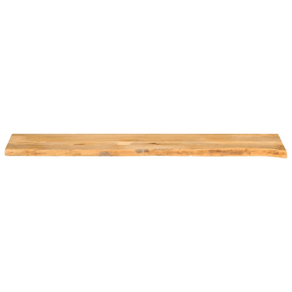 Επιφάνεια Τραπεζιού 140x40x3,8 εκ. Live Edge Μασίφ Ξύλο Μάνγκο - Pakobazaar