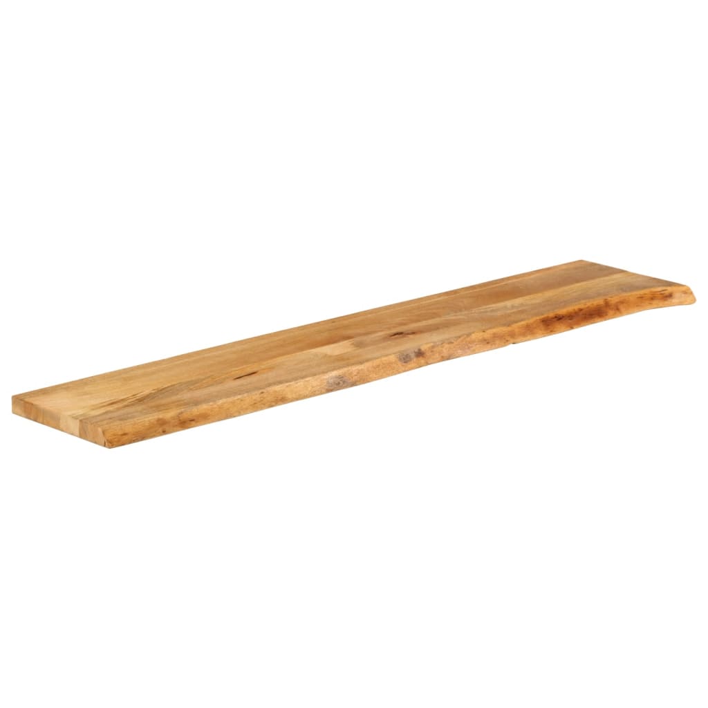 Επιφάνεια Τραπεζιού 180x40x3,8 εκ. Live Edge Μασίφ Ξύλο Μάνγκο - Pakobazaar