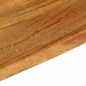 Επιφάνεια Τραπεζιού 160x20x2,5 εκ. Live Edge Μασίφ Ξύλο Μάνγκο - Pakobazaar