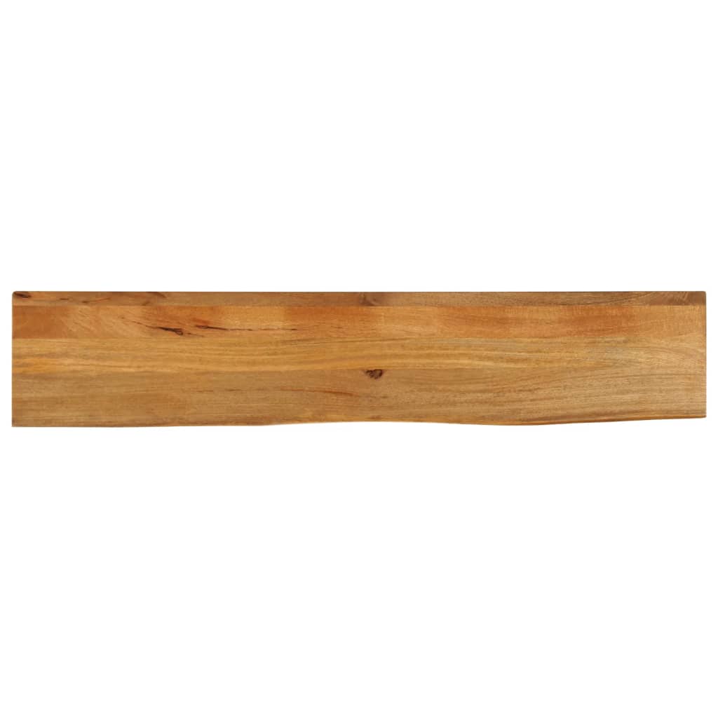Επιφάνεια Τραπεζιού 180x30x2,5 εκ. Live Edge Μασίφ Ξύλο Μάνγκο - Pakobazaar