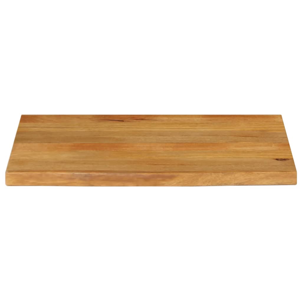 Επιφάνεια Τραπεζιού 90x60x2,5 εκ. Live Edge Μασίφ Ξύλο Μάνγκο - Pakobazaar