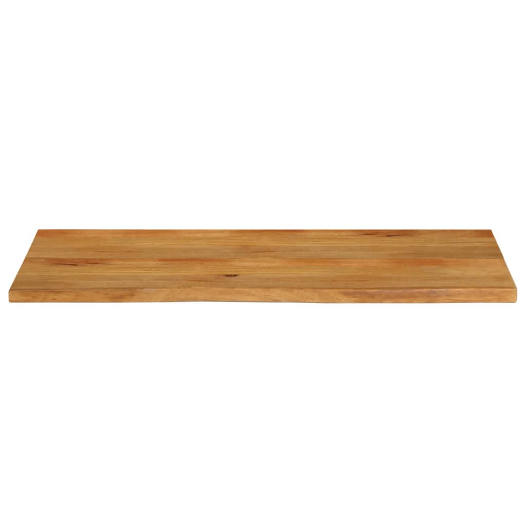 Επιφάνεια Τραπεζιού 140x60x3,8 εκ. Live Edge Μασίφ Ξύλο Μάνγκο - Pakobazaar