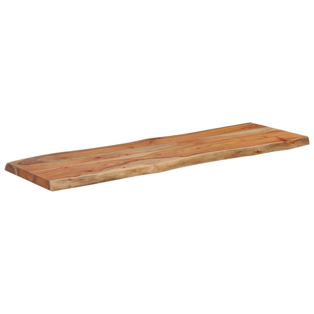 Επιφάνεια Τραπεζιού Ορθογώνια 120x40x2,5 εκ. Μασίφ Ξύλο Ακακίας - Pakobazaar