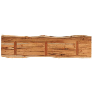 Επιφάνεια Τραπεζιού Ορθογώνια 160x40x2,5εκ. Μασίφ Ξύλο Ακακίας - Pakobazaar