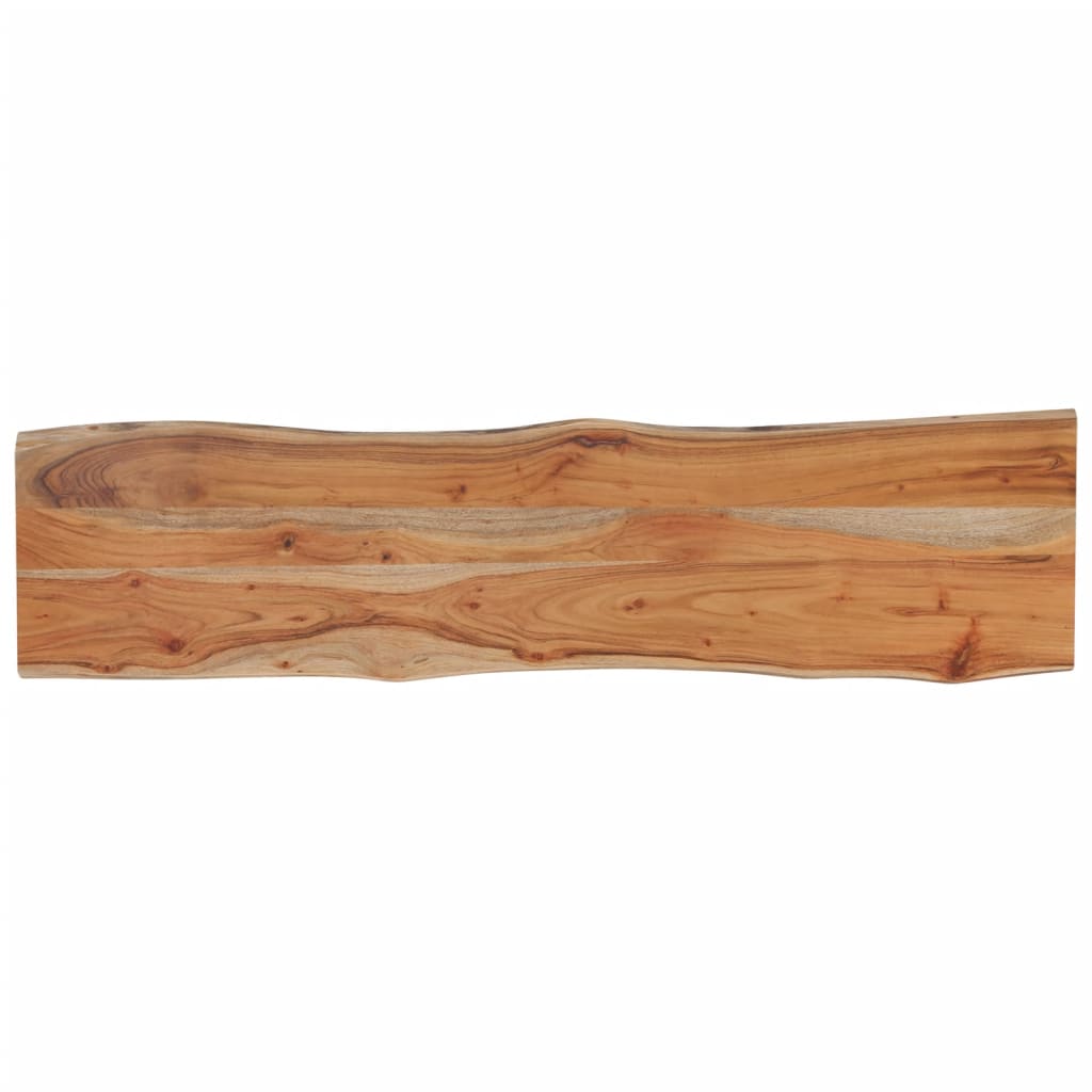 Επιφάνεια Τραπεζιού Ορθογώνια 180x40x2,5 εκ. Μασίφ Ξύλο Ακακίας