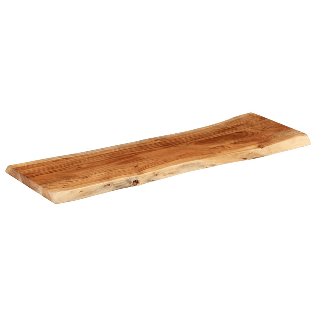 Επιφάνεια Τραπεζιού Ορθογώνια 120x40x3,8 εκ. Μασίφ Ξύλο Ακακίας - Pakobazaar