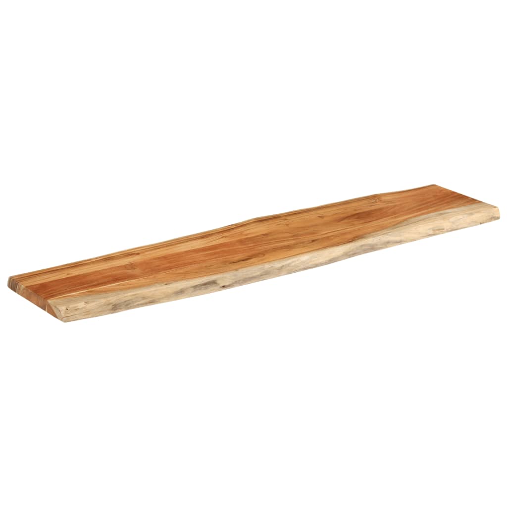 Επιφάνεια Τραπεζιού Ορθογώνια 180x40x3,8 εκ. Μασίφ Ξύλο Ακακίας - Pakobazaar