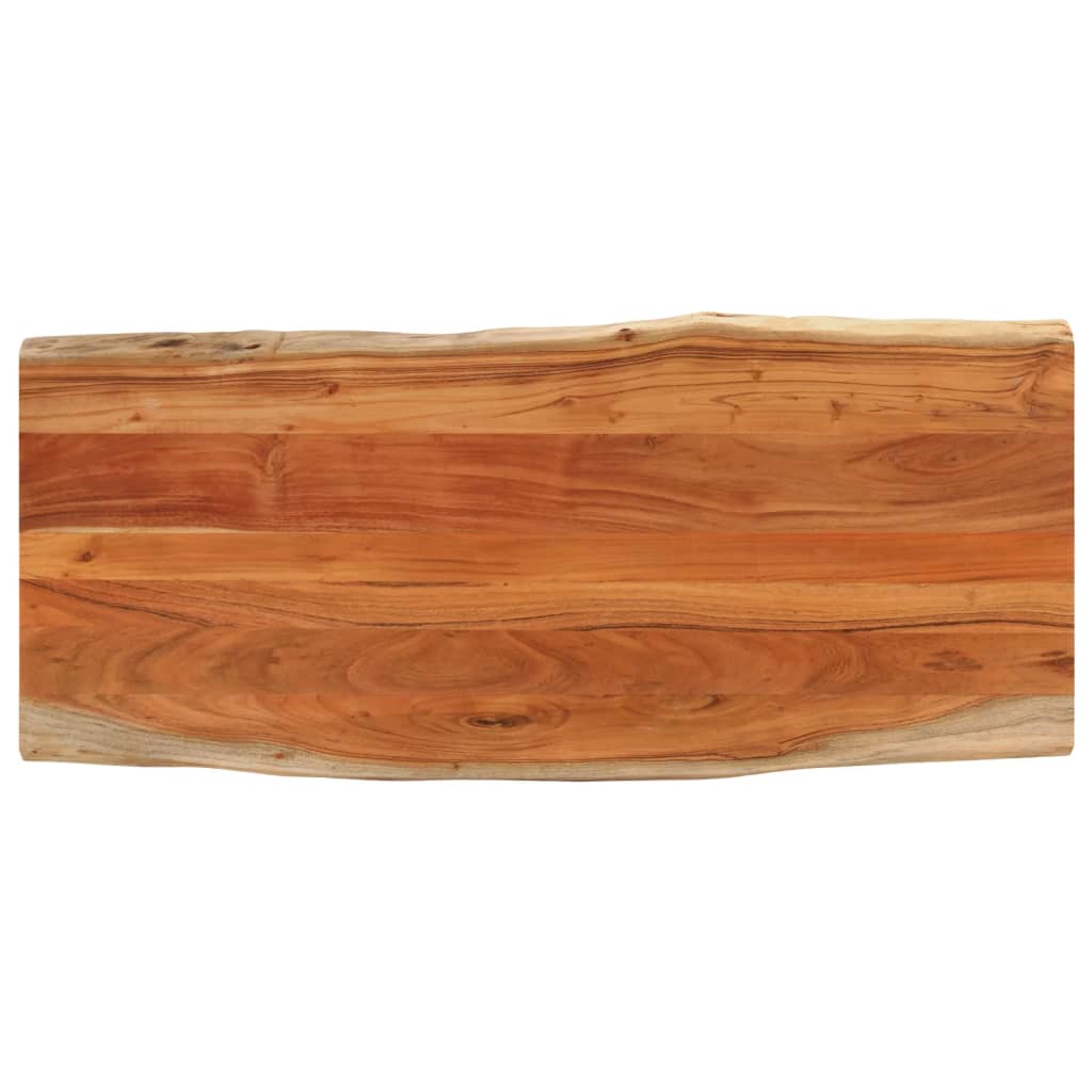 Επιφάνεια Τραπεζιού Ορθογώνια 140x60x3,8 εκ. Μασίφ Ξύλο Ακακίας - Pakobazaar
