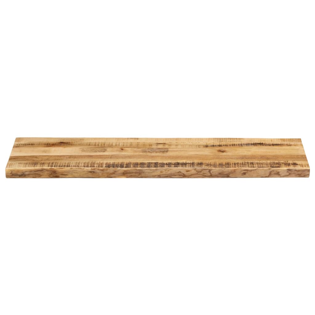 Επιφάνεια Τραπεζιού 140x40x2,5 εκ. Live Edge Μασίφ Ξύλο Μάνγκο