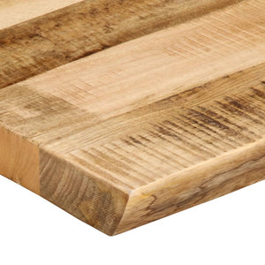 Επιφάνεια Τραπεζιού 50x40x3,8 εκ. Live Edge Μασίφ Ξύλο Μάνγκο