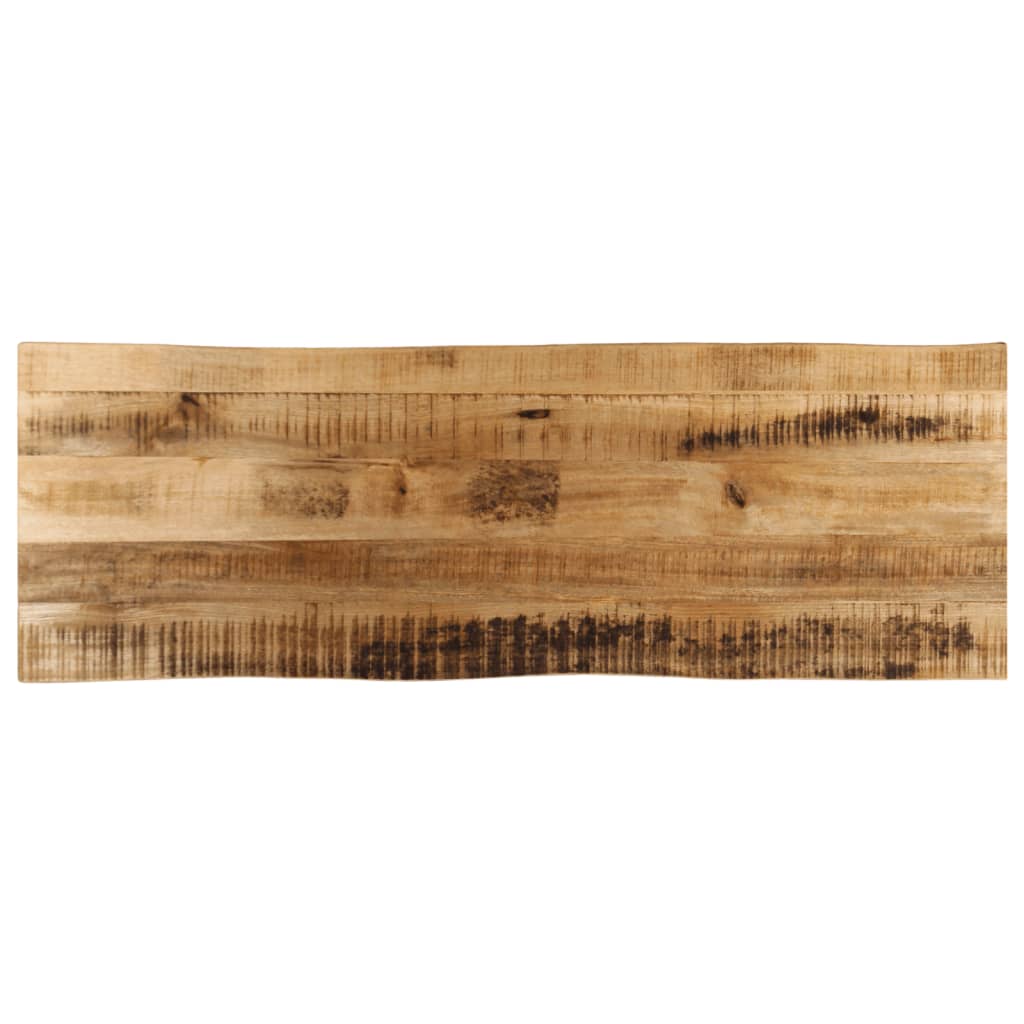 Επιφάνεια Τραπεζιού 110x40x3,8 εκ. Live Edge Μασίφ Ξύλο Μάνγκο - Pakobazaar