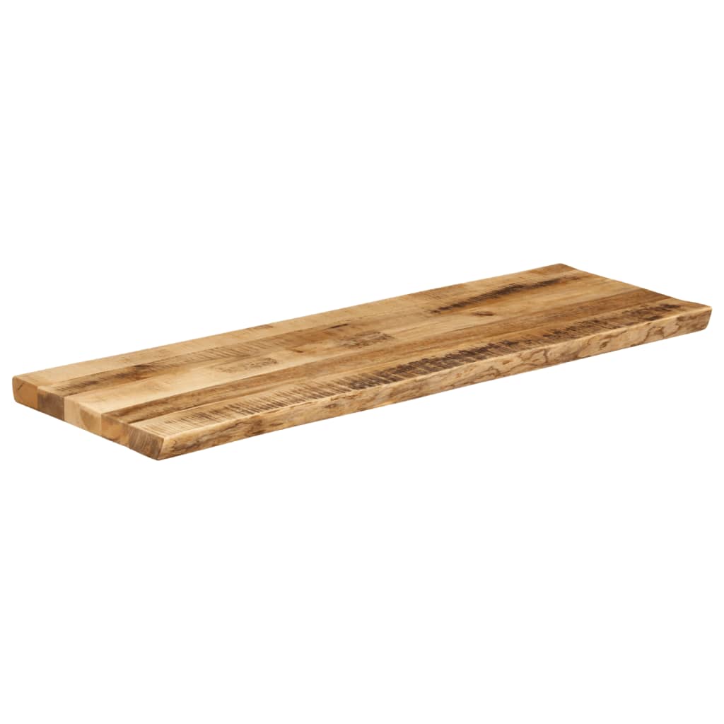 Επιφάνεια Τραπεζιού 110x40x3,8 εκ. Live Edge Μασίφ Ξύλο Μάνγκο - Pakobazaar