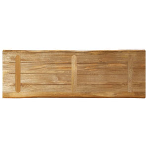 Επιφάνεια Τραπεζιού 110x40x3,8 εκ. Live Edge Μασίφ Ξύλο Μάνγκο - Pakobazaar