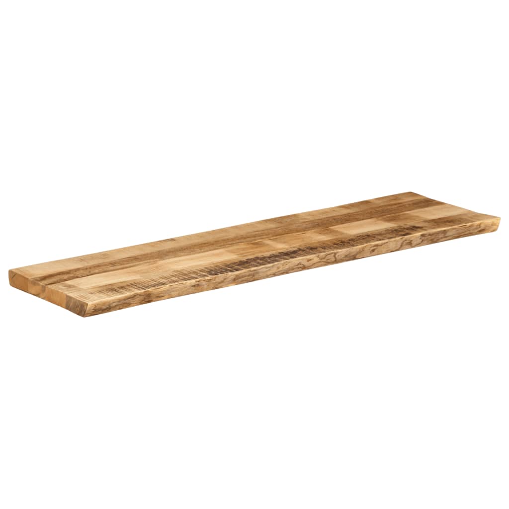 Επιφάνεια Τραπεζιού 180x40x3,8 εκ. Live Edge Μασίφ Ξύλο Μάνγκο