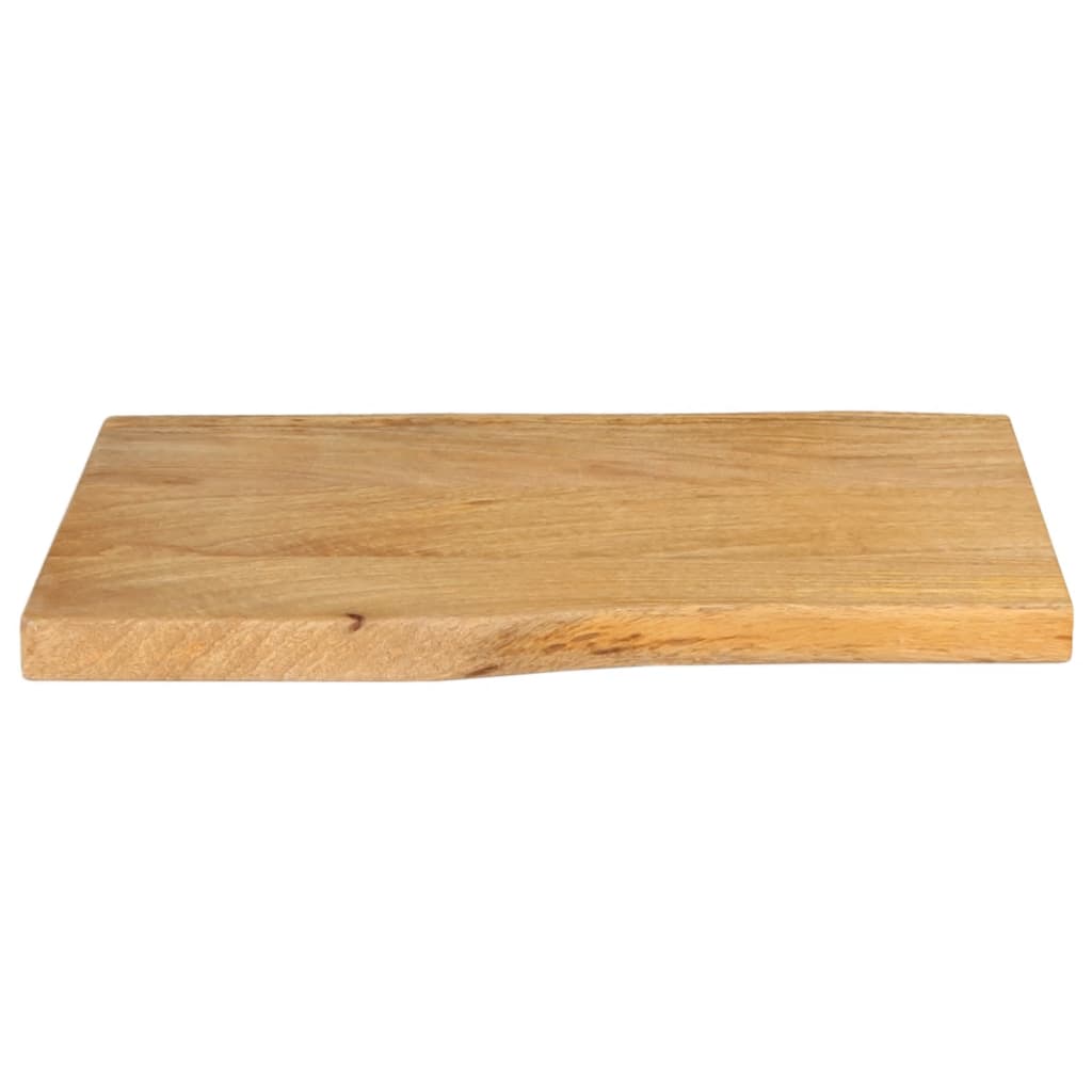 Επιφάνεια Τραπεζιού 70x40x2,5 εκ. Live Edge Μασίφ Ξύλο Μάνγκο