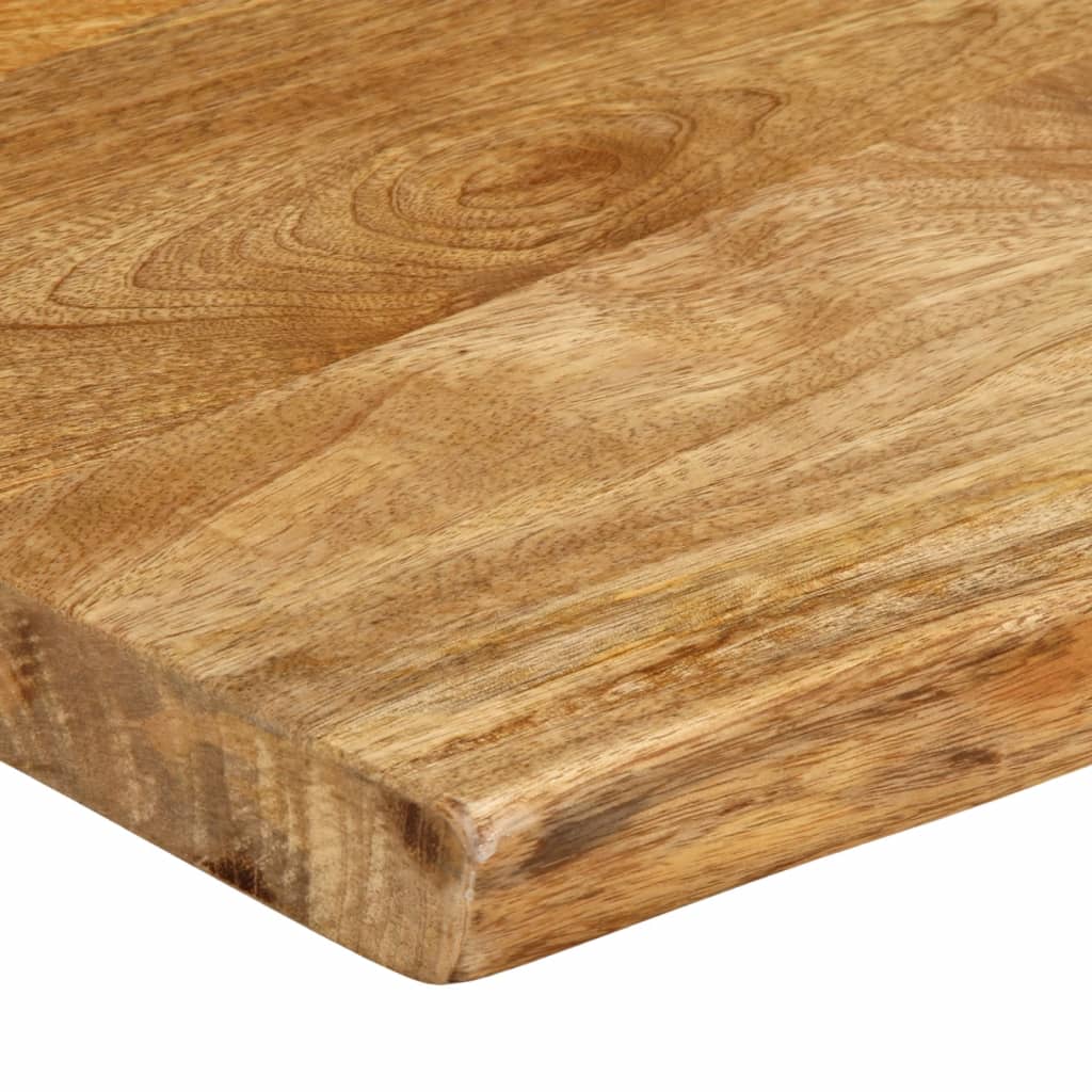 Επιφάνεια Τραπεζιού 100x40x2,5 εκ. Live Edge Μασίφ Ξύλο Μάνγκο