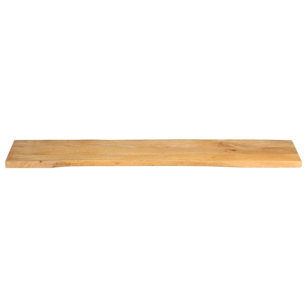 Επιφάνεια Τραπεζιού 160x40x2,5 εκ. Live Edge Μασίφ Ξύλο Μάνγκο