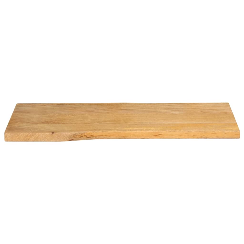 Επιφάνεια Τραπεζιού 90x40x3,8 εκ. Live Edge Μασίφ Ξύλο Μάνγκο