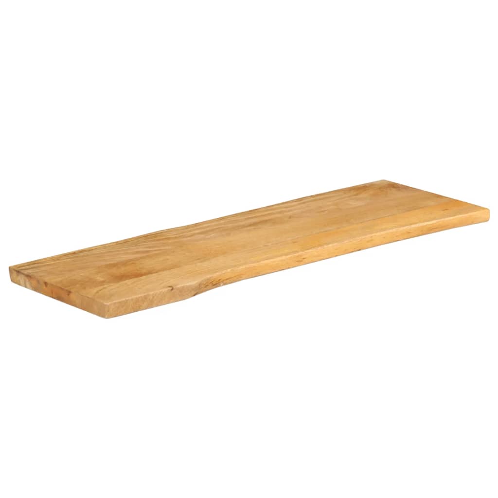 Επιφάνεια Τραπεζιού 110x40x3,8 εκ. Live Edge Μασίφ Ξύλο Μάνγκο - Pakobazaar