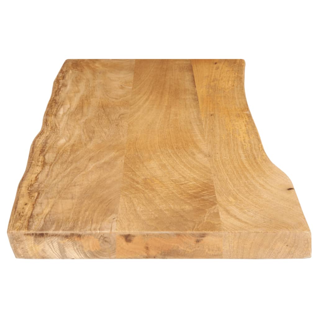 Επιφάνεια Τραπεζιού 110x40x3,8 εκ. Live Edge Μασίφ Ξύλο Μάνγκο - Pakobazaar