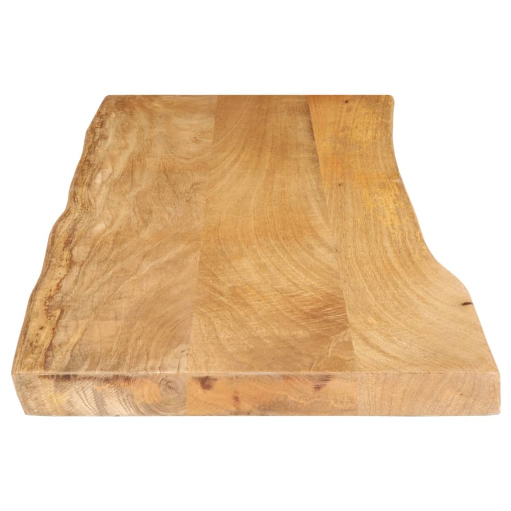 Επιφάνεια Τραπεζιού 140x40x3,8 εκ. Live Edge Μασίφ Ξύλο Μάνγκο - Pakobazaar