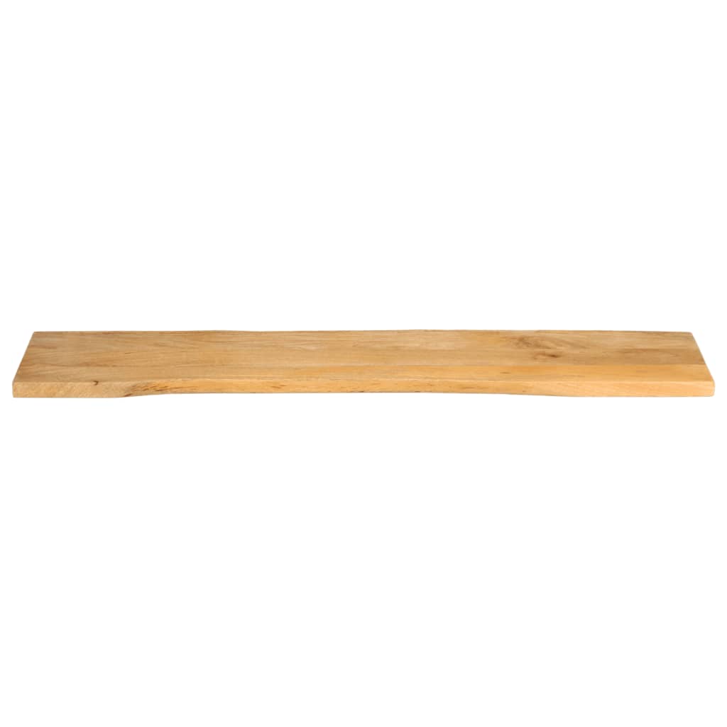Επιφάνεια Τραπεζιού 180x40x3,8 εκ. Live Edge Μασίφ Ξύλο Μάνγκο