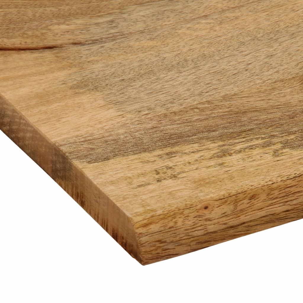 Επιφάνεια Τραπεζιού 100x80x3,8 εκ. Live Edge Μασίφ Ξύλο Μάνγκο