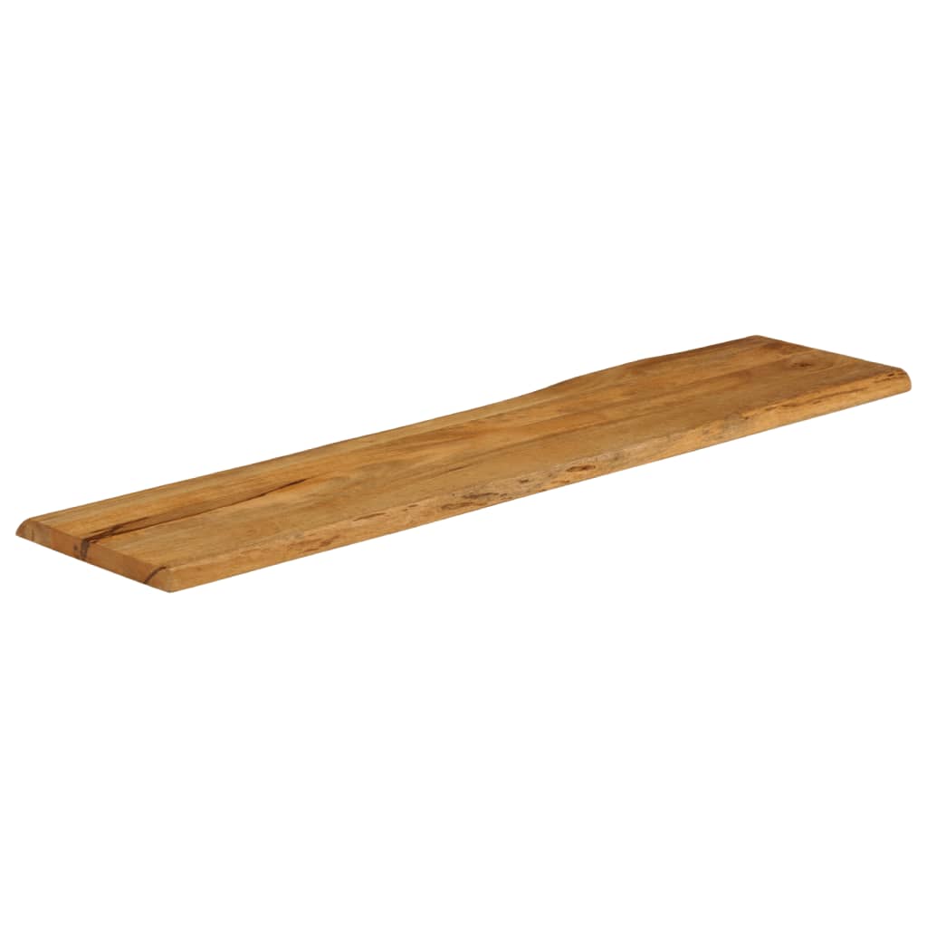 Επιφάνεια Τραπεζιού 160x40x2,5 εκ. Live Edge Μασίφ Ξύλο Μάνγκο