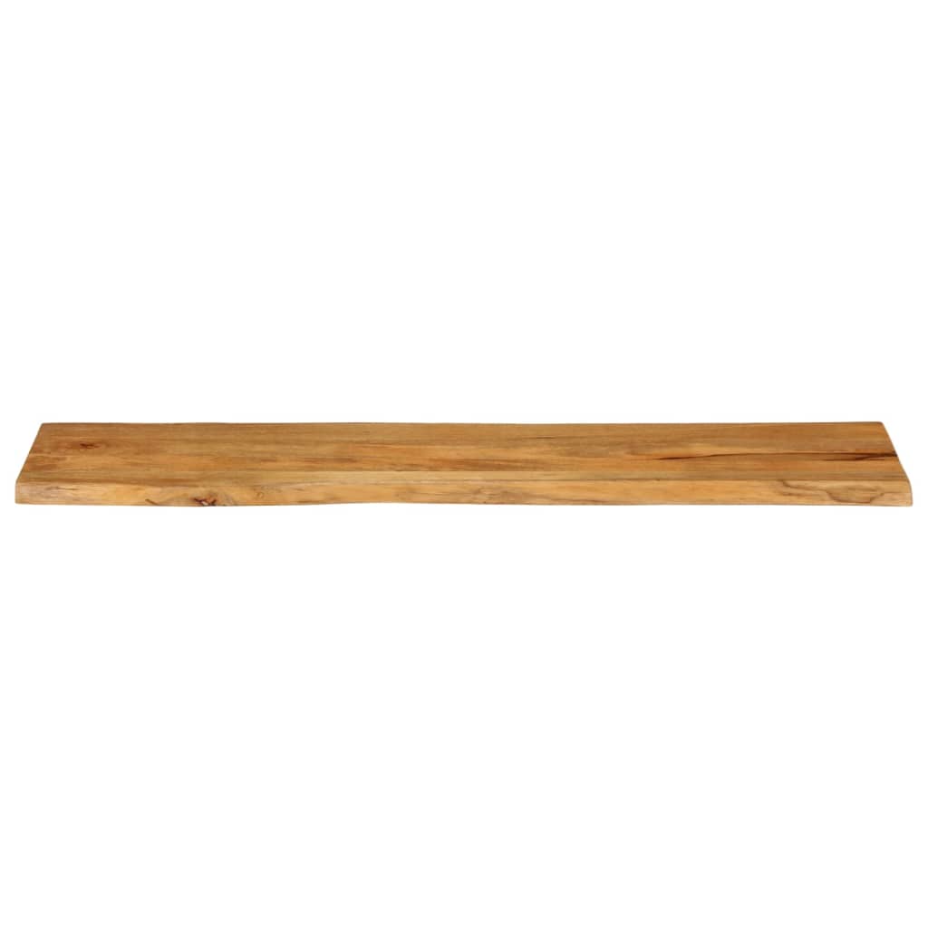 Επιφάνεια Τραπεζιού 160x40x2,5 εκ. Live Edge Μασίφ Ξύλο Μάνγκο