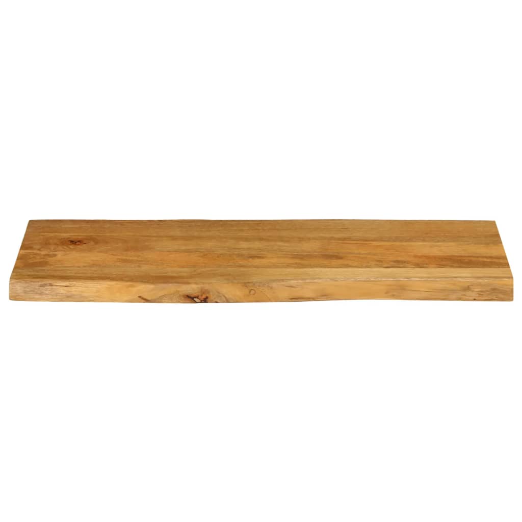 Επιφάνεια Τραπεζιού 100x40x3,8 εκ. Live Edge Μασίφ Ξύλο Μάνγκο