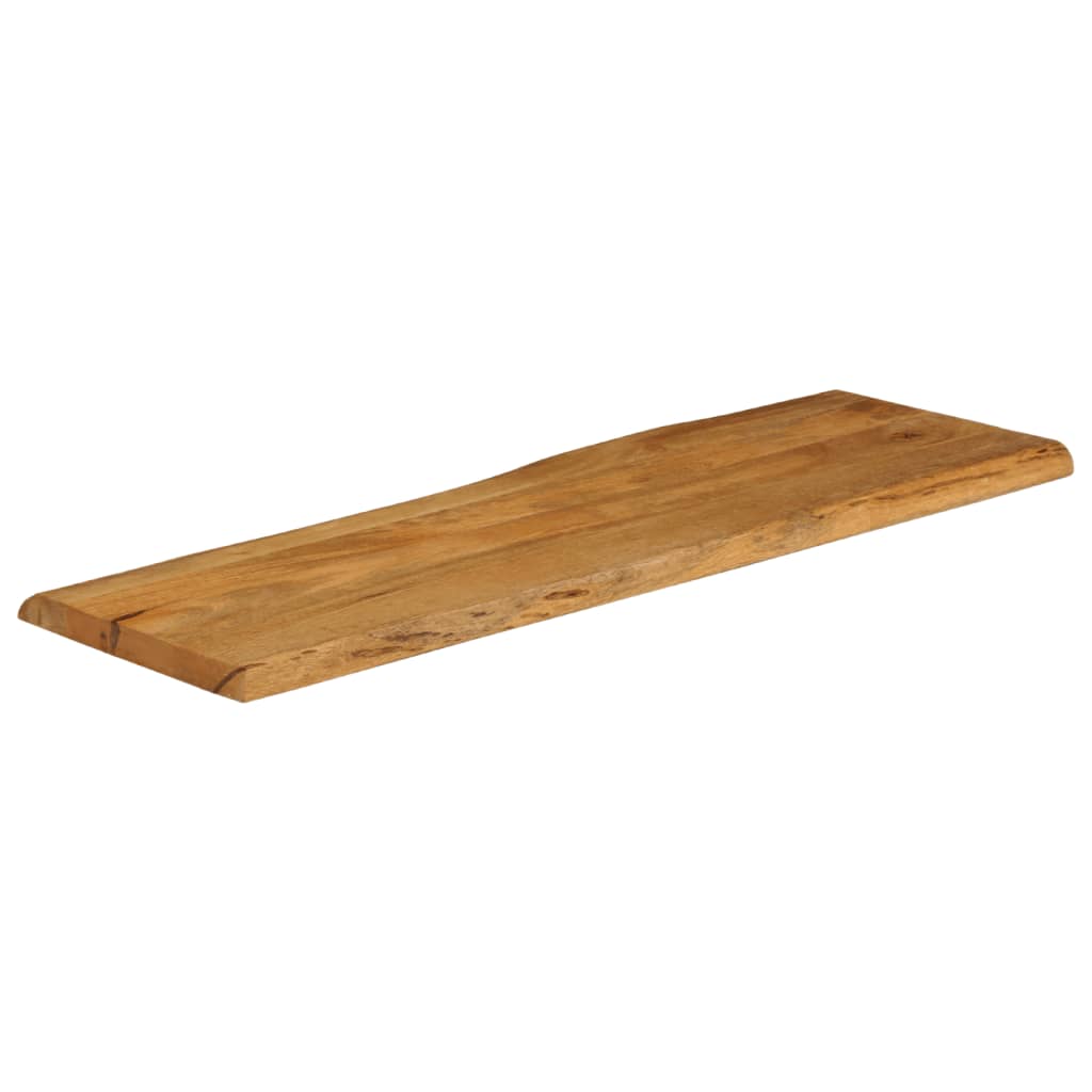 Επιφάνεια Τραπεζιού 110x40x3,8 εκ. Live Edge Μασίφ Ξύλο Μάνγκο