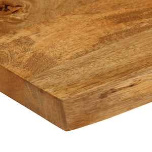 Επιφάνεια Τραπεζιού 110x40x3,8 εκ. Live Edge Μασίφ Ξύλο Μάνγκο