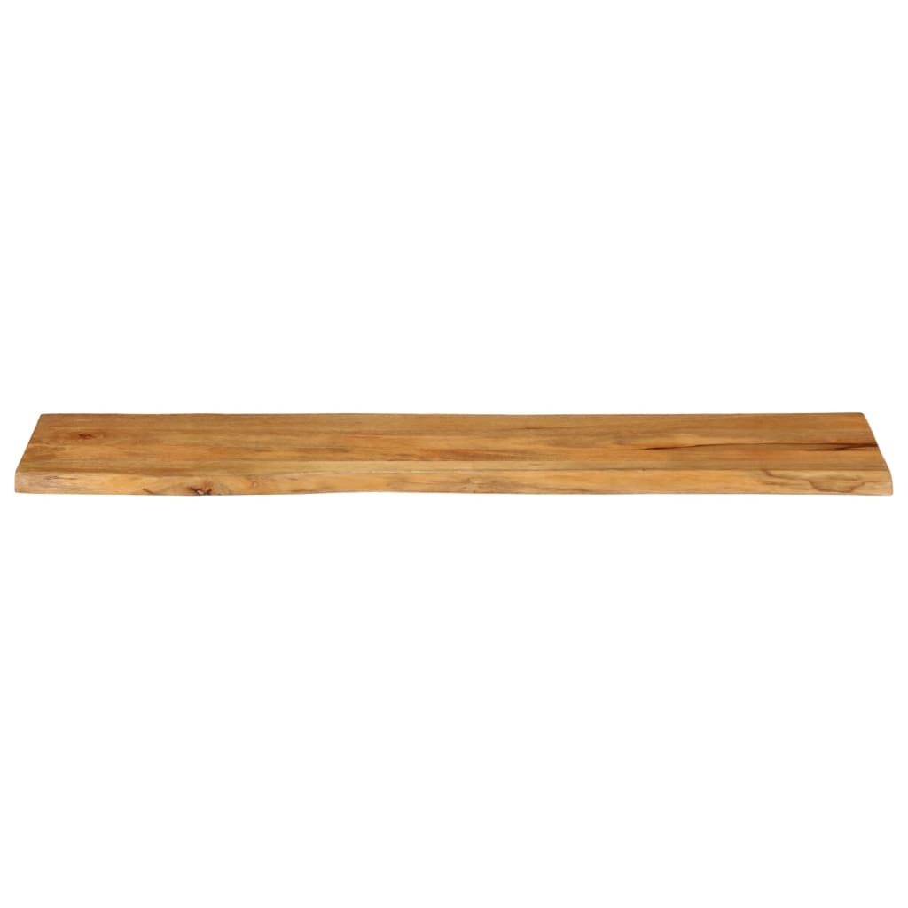 Επιφάνεια Τραπεζιού 180x40x3,8 εκ. Live Edge Μασίφ Ξύλο Μάνγκο