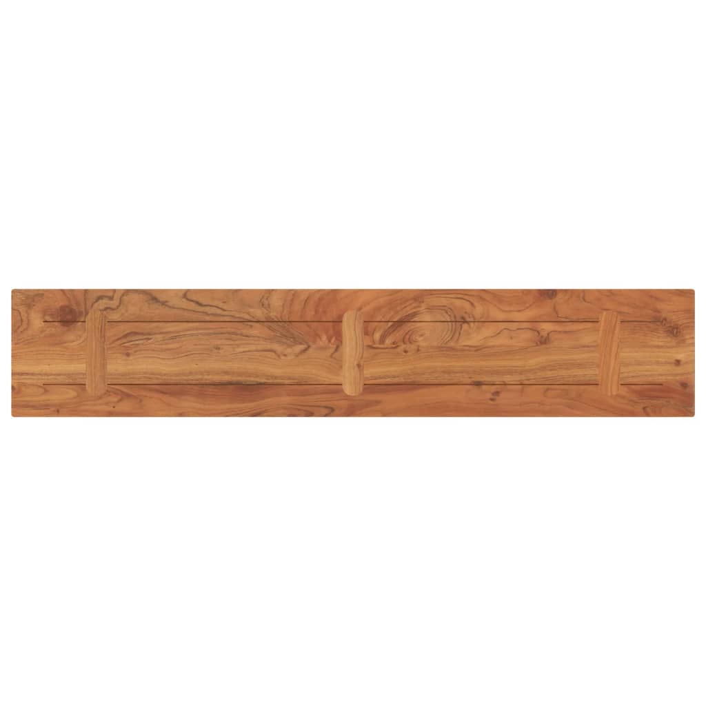 Επιφάνεια Τραπεζιού Ορθογώνια 140x40x2,5 εκ. Μασίφ Ξύλο Ακακίας - Pakobazaar