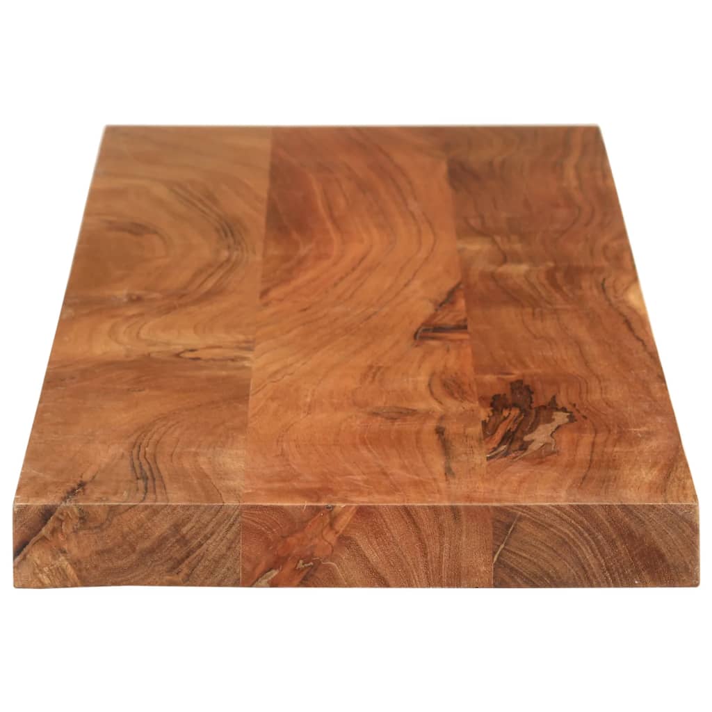 Επιφάνεια Τραπεζιού Ορθογώνια 120x20x3,8 εκ. από Μασίφ Ξύλο Ακακίας - Pakobazaar