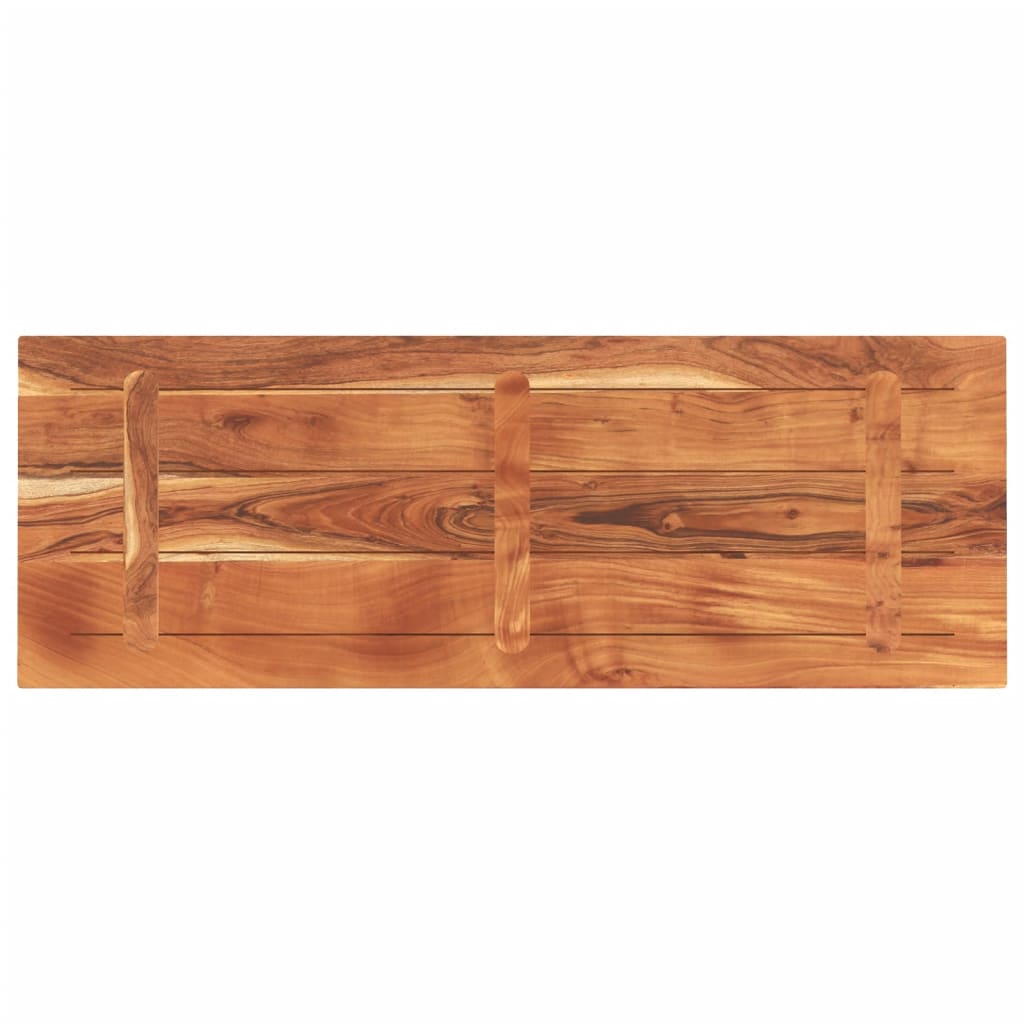Επιφάνεια Τραπεζιού Ορθογώνια 140x60x3,8 εκ. Μασίφ Ξύλο Ακακίας - Pakobazaar