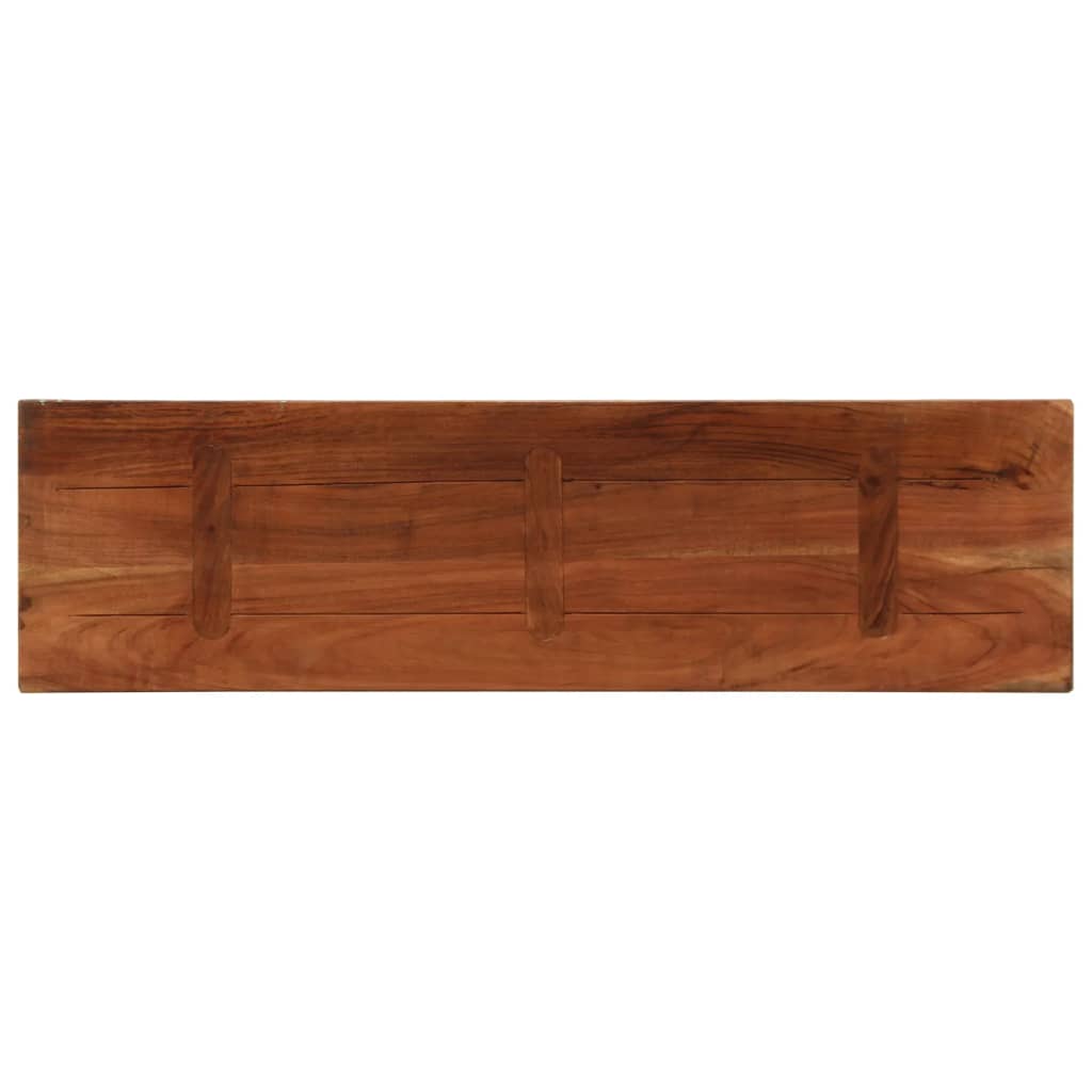 Επιφάνεια Τραπεζιού Ορθογώνια 110x30x2,5 εκ. Ανακυκλωμένο Ξύλο