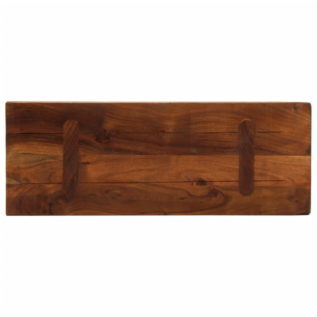 Επιφάνεια Τραπεζιού Ορθογώνια 80x20x3,8 εκ. Ανακυκλωμένο Ξύλο