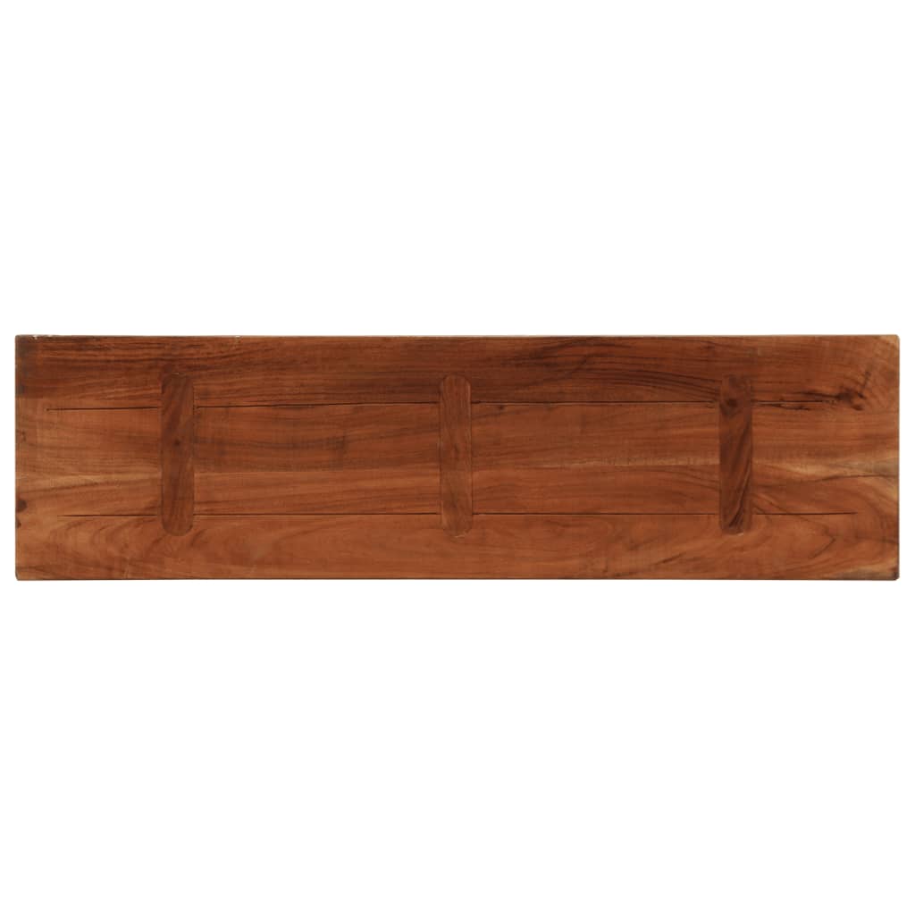Επιφάνεια Τραπεζιού Ορθογώνια 120x30x3,8 εκ. Ανακυκλωμένο Ξύλο